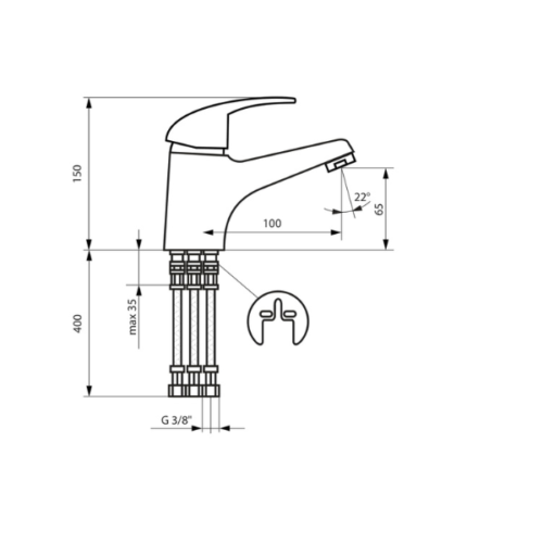 Baterija za umivaonik - Image 2