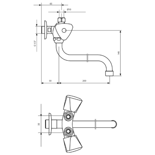 Baterija za protočni bojler 1/2" - Image 2