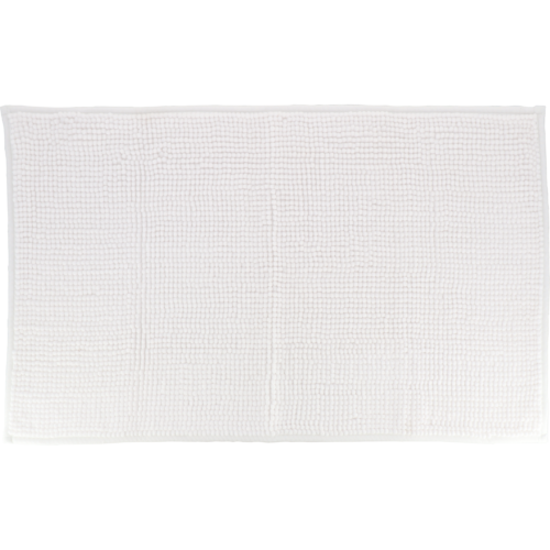 PODLOGA ZA KUPAOTILO 45 X 75 CM MIKROFIBRA, BIJELA, TD 3700462495907