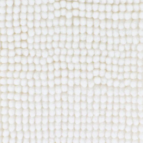 PODLOGA ZA KUPATILO 45 X 75 CM MIKROFIBRA, BIJELA, TD - Image 2