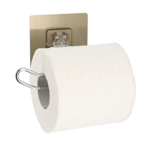 DRŽAČ WC PAPIRA NA LIJEPLJENJE, HROM, TD - Image 2