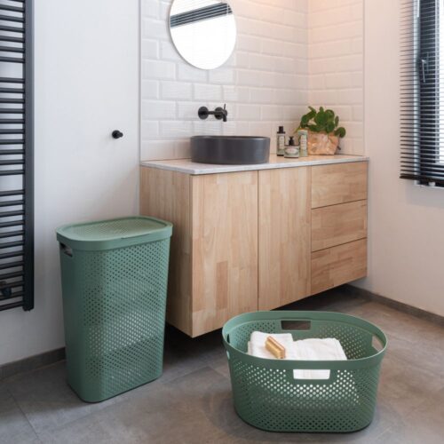Korpa za veš 60L zelena INFINITY - Image 5