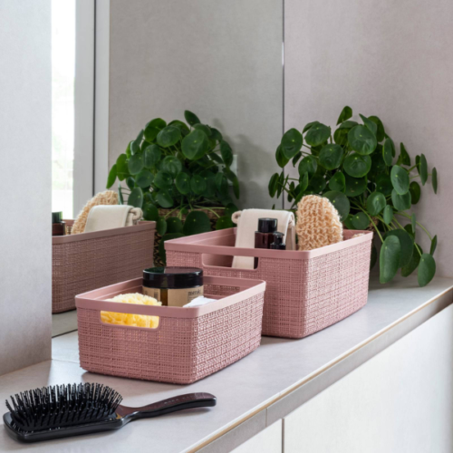 *Korpa za odlaganje 5L pink Jute CURVER - Image 3