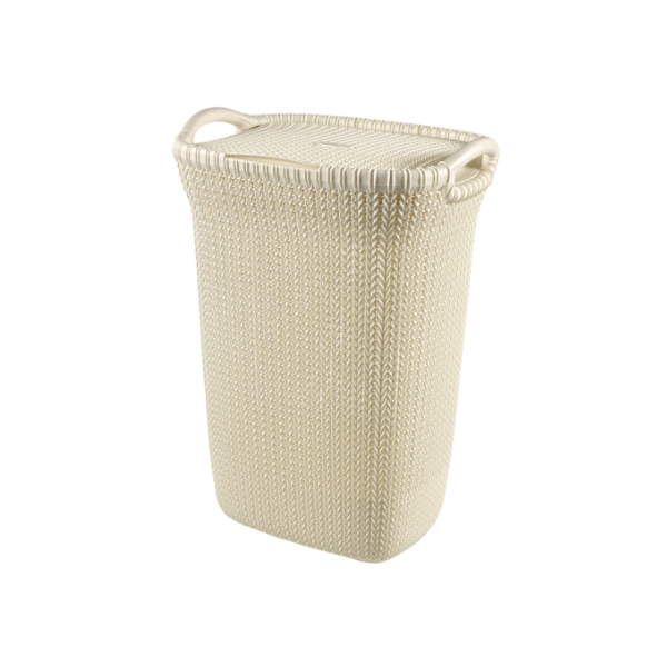 Korpa za veš 57L bijela KNIT CURVER