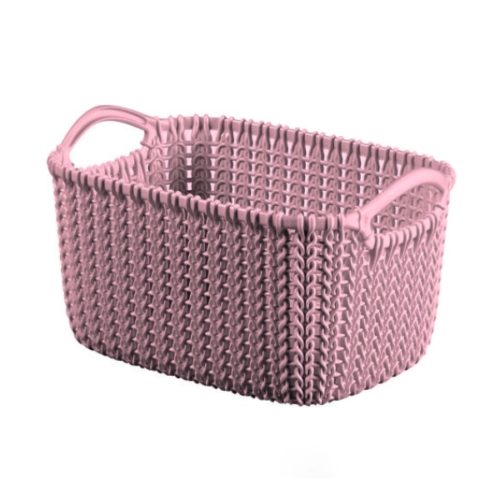 KORPA ZA ODLAGANJE 3L ROZA KNIT