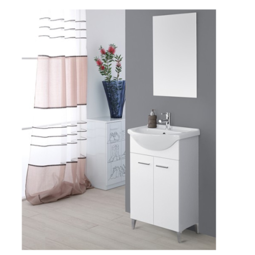 Kupatilski set Stela 55 cm OGLEDALO I ORMARIĆ