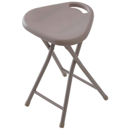 STOLICA SKLOPIVA ABS+ METAL SIVA