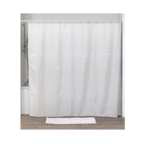 ZAVJESA ZA KADU 240X200 POLIESTER SA KUKICAMA