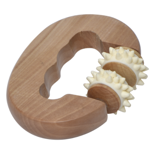 Ručni drveni masažer