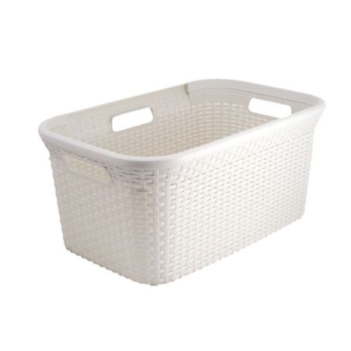 KORPA ZA VEŠ 40L ČISTI BIJELA STYLE