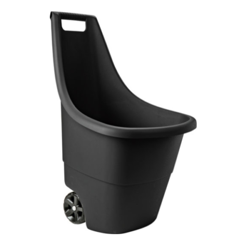 KOLICA ZA VRT CRNA 50L 51X56X84