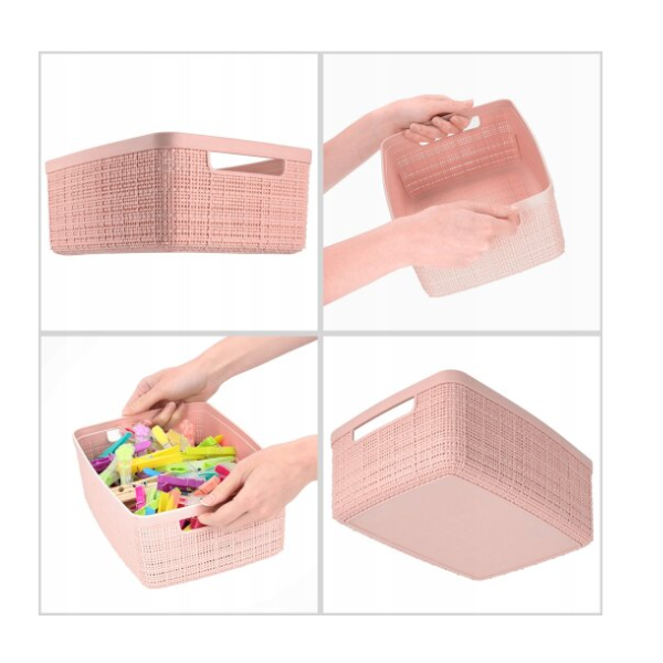 KORPA ZA ODLAGANJE 5L PINK JUTE CURVER - Image 3