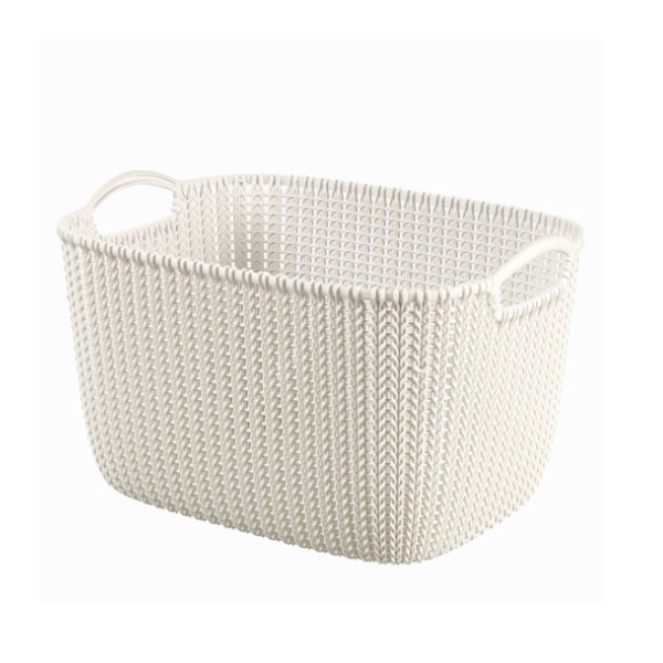 KORPA ZA ODLAGANJE 19L BIJELA KNIT