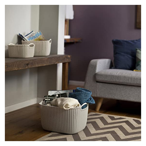 KORPA ZA ODLAGANJE 19L BIJELA KNIT - Image 2