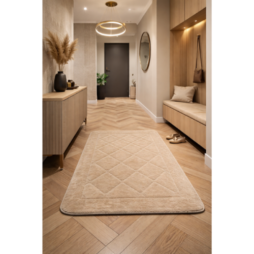 PROSTIRKA ZA KUPATILO NORA BEŽ, 60X90CM