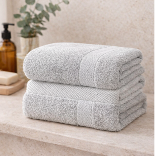 PEŠKIR 50X100 500gm² SIVA