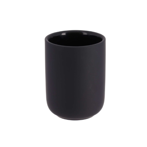 TENDANCE ČAŠA STONEWARE SA GUMENIM EFEKTOM CRN