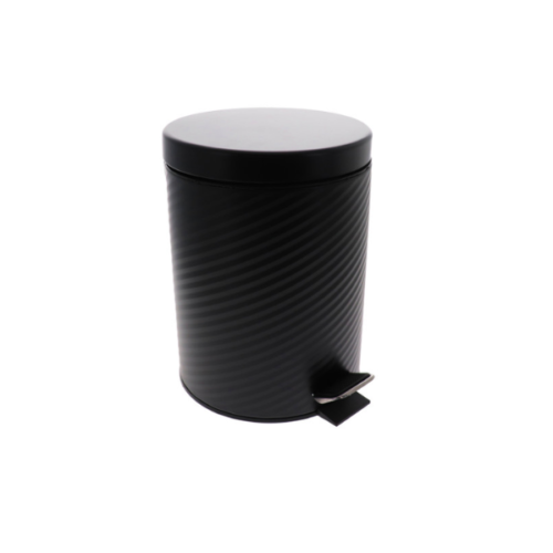 KANTA ZA SMEĆE 12L INOX CRNA MAT