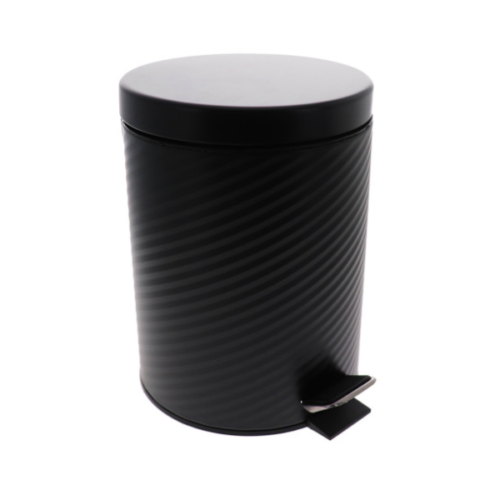 KANTA ZA SMEĆE 20L INOX CRNA