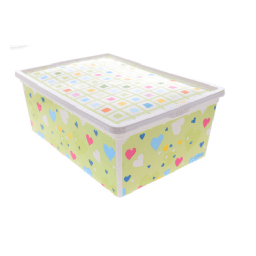 KUTIJA ZA ODLAGANJE HEARTS 10LT 26X37X14CM QUTU TREND BOX