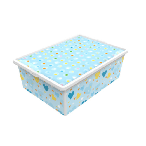 KUTIJA ZA ODLAGANJE HEARTS 25LT 37X52,5X17,5CM QUTU TREND BOX