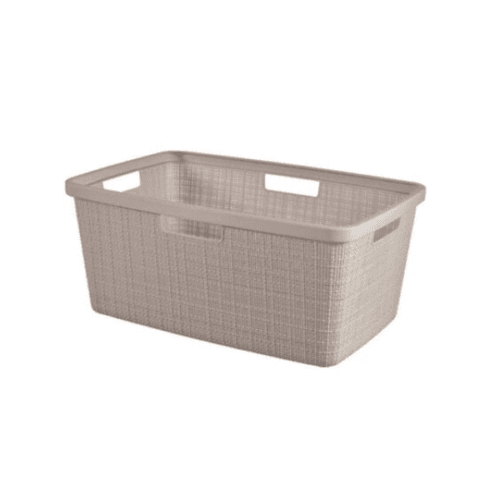 KORPA ZA VEŠ 46L BEŽ JUTE