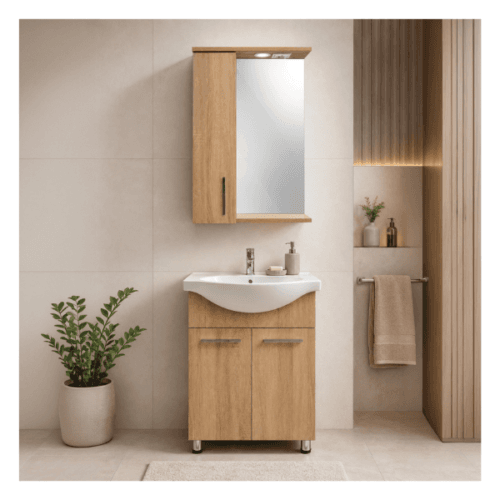 KUPATILSKI ORMARIC ECO 55CM SONOMA