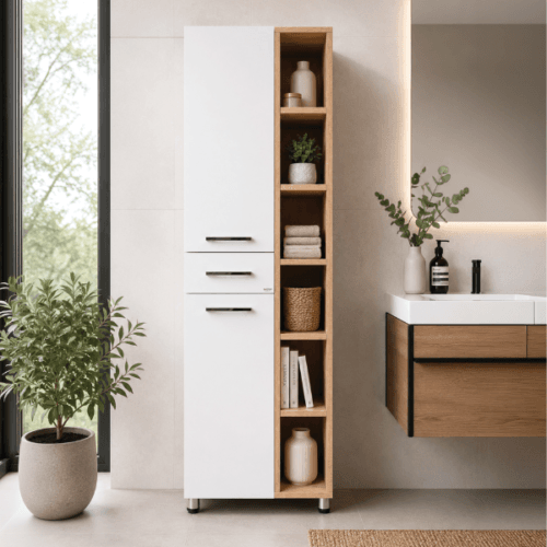 SAMOSTOJECI ORMAR ECO SONOMA 182 CM