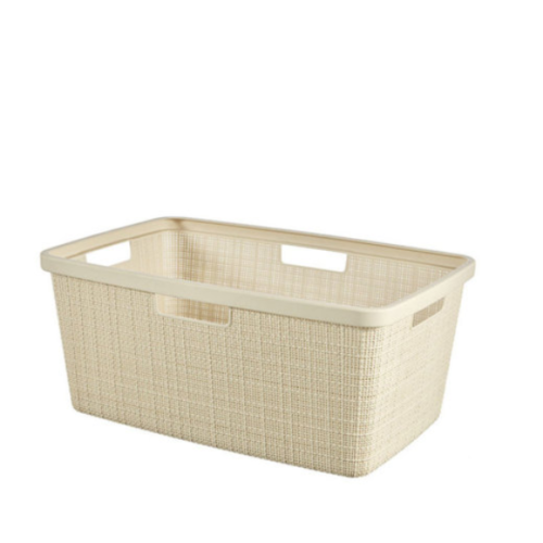 KORPA ZA VEŠ 46L CISTI BIJELA JUTE